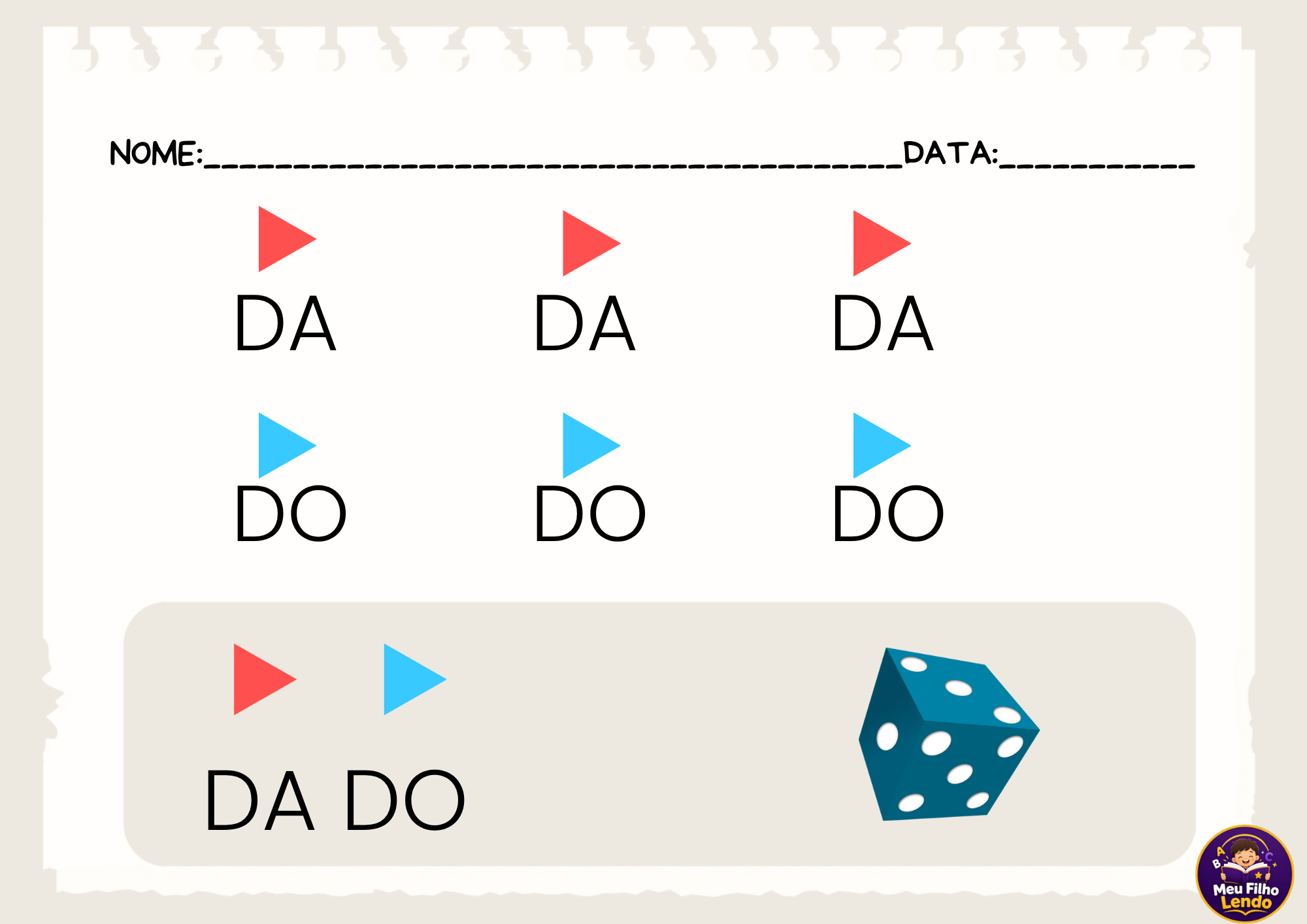 Ficha DA+DO=DADO